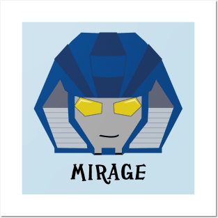 Transformers G1 Mirage Posters and Art